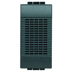 BTicino L4351/230 Glocke 230VA C 8VA 80dB Anthrazit
