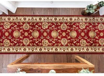 Well Woven Custom Size Runner Timeless Abbasi Traditional Stair Rug
