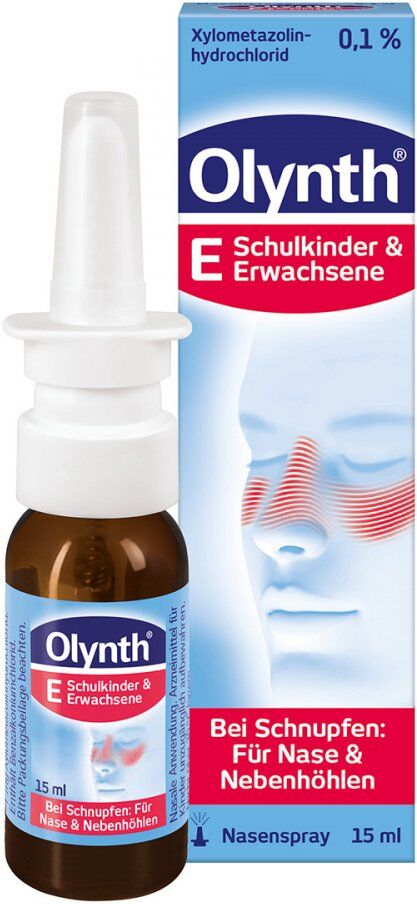 Olynth E 0,1 % Nasenspray Schulkinder und Erwachsene 15ml