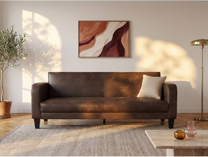 Schlafsofa 3-Sitzer - Vintage Look - INICIO