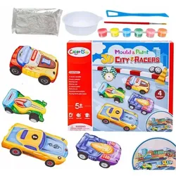 DIY-Gipsabdruck-Set: Rennwagen