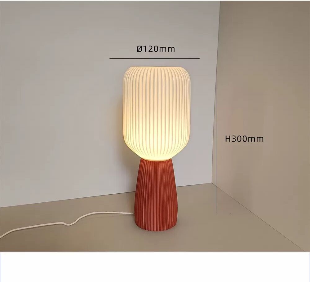 INF USB Dimmbare 3D Basis Tischlampe - Moderne Nachttischlampe