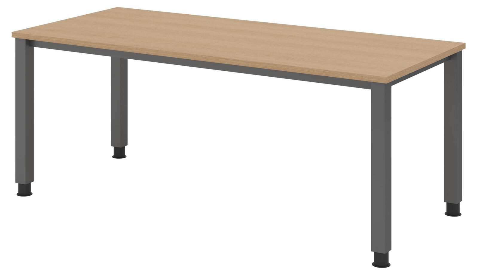 HAMMERBACHER höhenverstellbarer Schreibtisch VQS19/E/G eiche