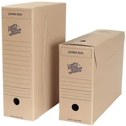 Loeffs patent, Dokumentenablage, Loeff's Patent Archivschachtel A4 B:100mm braun 25PK (A4)