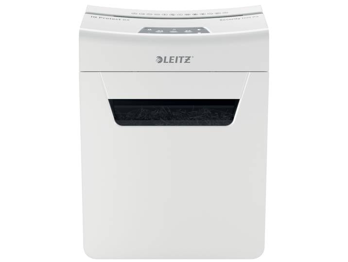 Leitz Destructeur de documents IQ Protect 8X coupe croisée DIN P4 - 8 feuilles - Corbeille 14 L