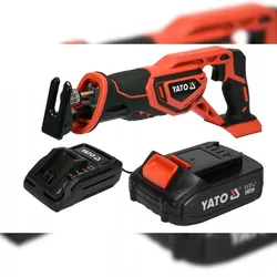 Yato Scie sabre à batterie 18V (1 batterie 2Ah + chargeur)