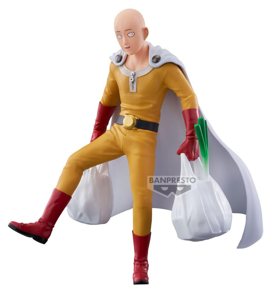 Banpresto One Punch Man Saitama verzamelbeeldje, 20 cm