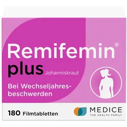 Remifemin plus Johanniskraut bei Wechseljahresbeschwerden 180 St