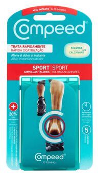 Compeed Pensos para Bolhas no Calcanhar Sport 5 un