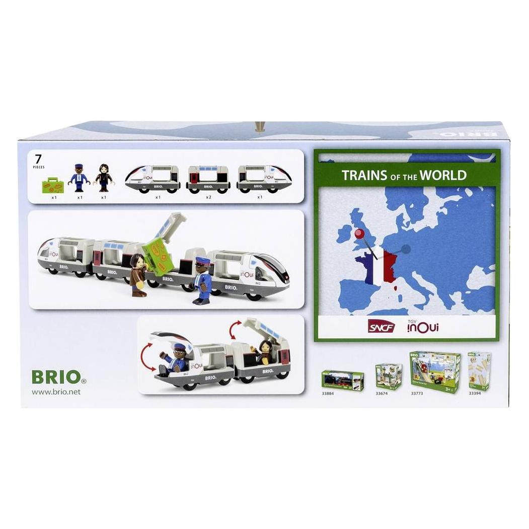 Brio Trains of the World TGV (63608700)