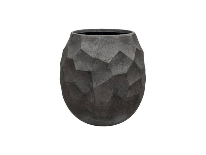 Grosser Blumentopf „Polystone Nathan James Balloon“, verschiedene Grössen Anthrazit Baq Design