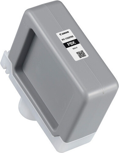 Canon PFI-1100PBK Pigment Inkt, Zwart, 160 ml
