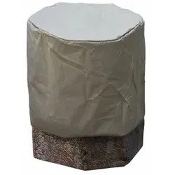Gardenforma Wetterschutzhaube für Gasbrenner, aus Kanevas Textil, passend für Feuerstelle: Tambora braun