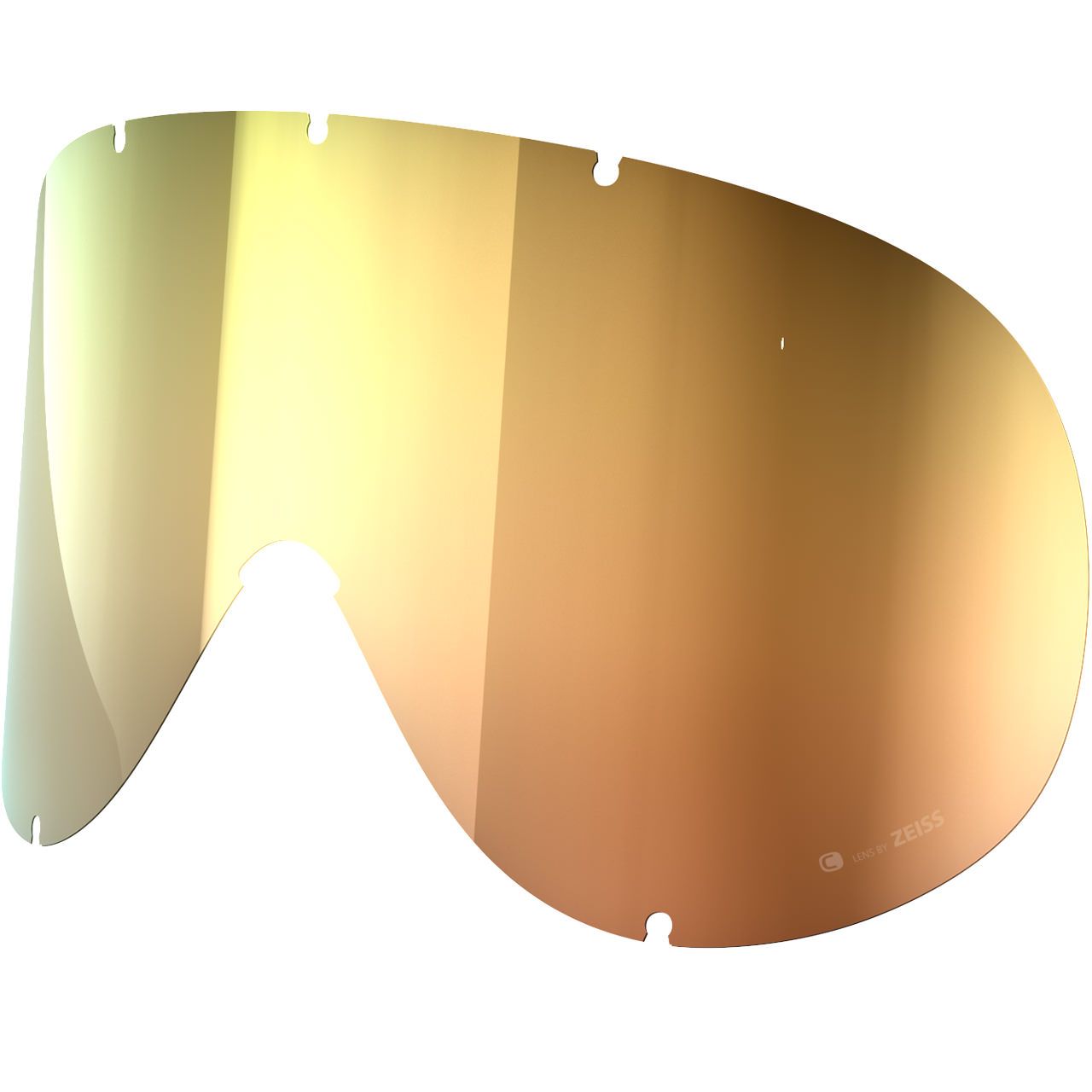 POC Retina Mid/Retina Mid Race Ersatzscheibe clarity intense/sunny gold