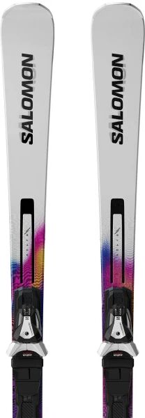 Carving Skis Salomon Addikt Pro 66 + M12 GW (163cm - White)  - White;Black;Blue