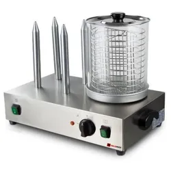 GOLDINOX Professionelle Hotdog-Maschine 4 Plots