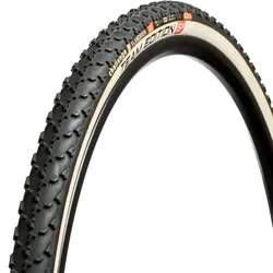 Challenge Flandrien TE Handmade Tubular CX-Reifen 33-622, 320 TPI, PPS Pannenschutz, SmartSoft-Compound, weißer Flankenrand, 375 g, 1 Stk.