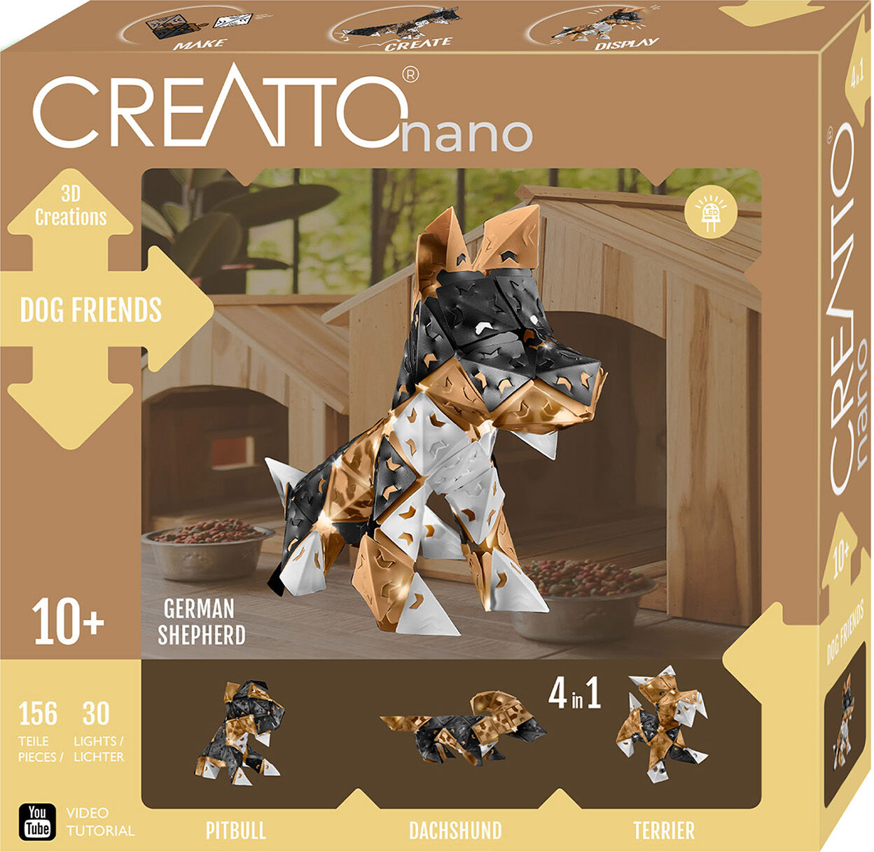 Persen Verlag 3D Puzzle CREATTO Hundefreunde