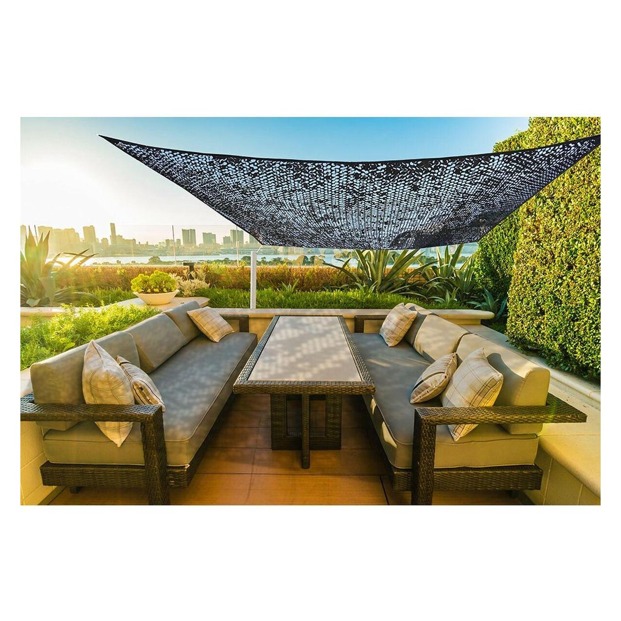 Faura Reversible camouflage awning black 3 x 4 m (55012629)
