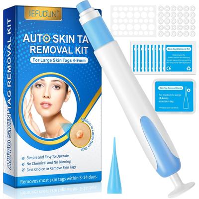 Uplifted Finds 2 In 1 Painless Auto Skin Tag And Mole Remover Kit 2 In 1 Painless Auto Skin Tag And Mole Remover Kit