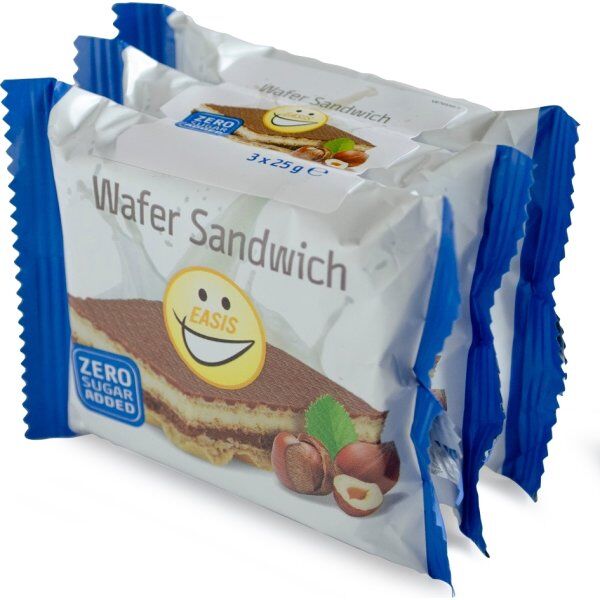 Easis Wafer Sandwich 3-Pak, 75 G