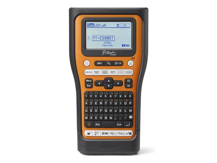 Brother PT-E560BTVP, AZERTY, HSE/TZe, Transfert thermique, 180 x 180 DPI, 20 mm/sec, Avec fil &sans fil PTE560BTVPYP1