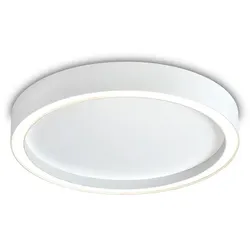 Bopp LED-Deckenleuchte Aura Alu, Eisen, Stahl & Metall Weiß 40 cm