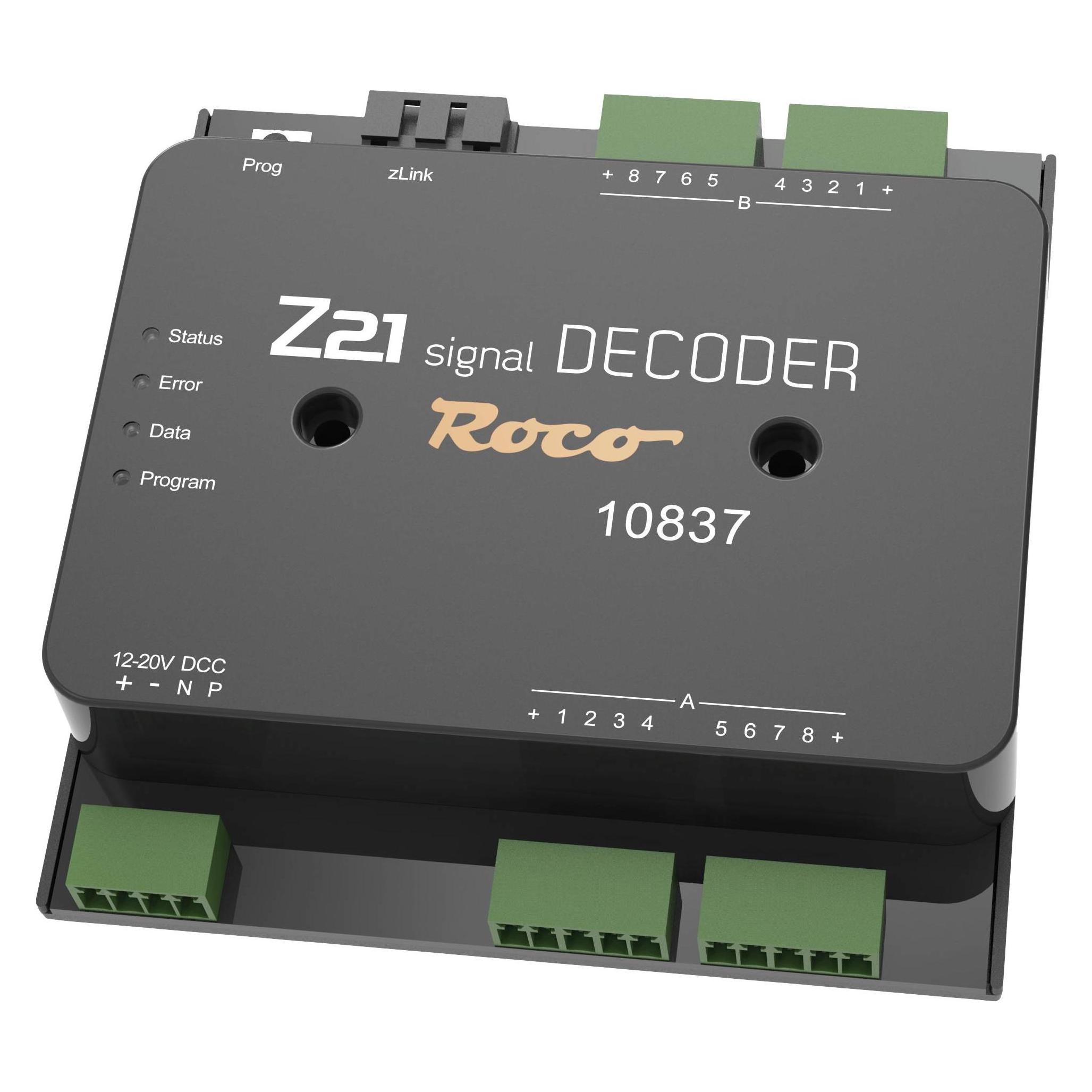 Roco 10837 Z21 signal DECODER Schaltdecoder Baustein (10837)