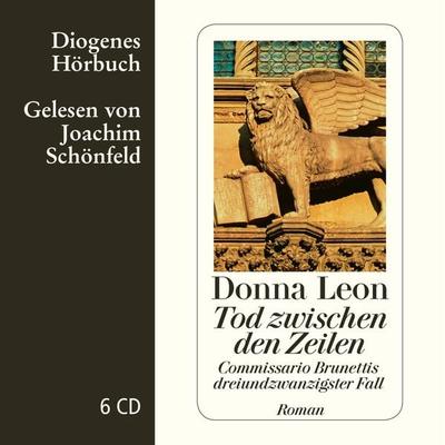 Tod zwischen den Zeilen - Donna Leon, CD, 9783257803617