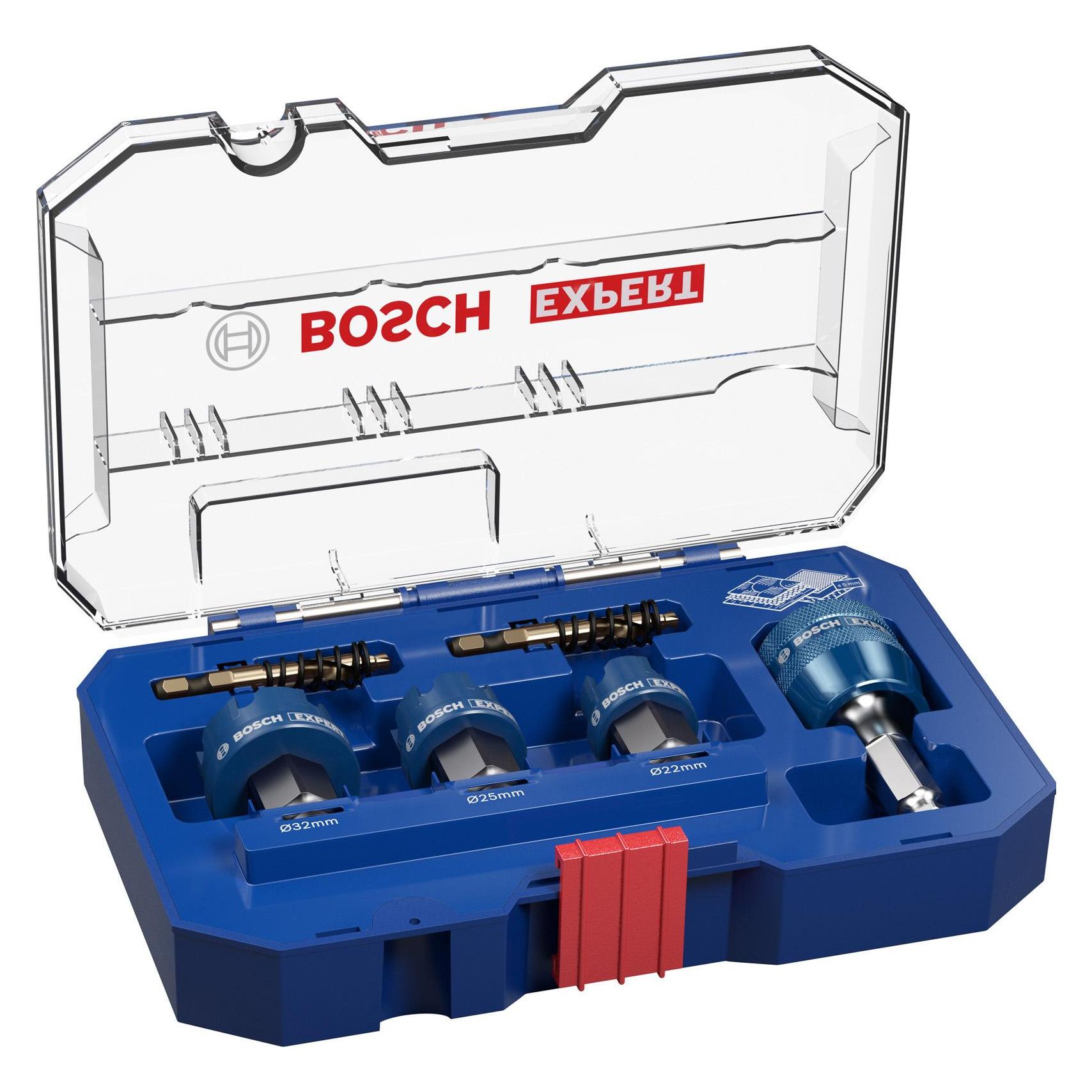 Bosch Professional Zubehör EXPERT Sheet Metal Lochsägen-Set 22/25/32 x 5 mm (22 mm, 25 mm, 32 mm) (2608900502)