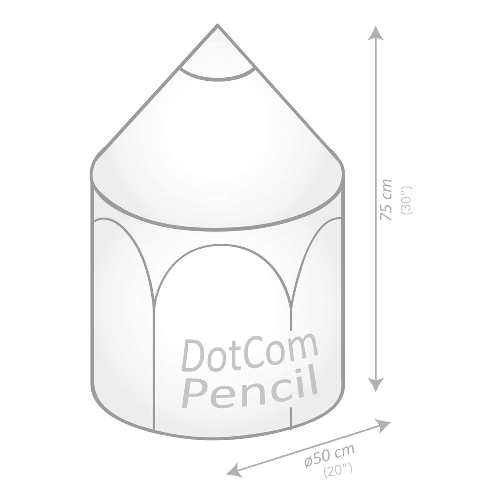 DotCom PENCIL Sitzhocker in Stiftform Grün