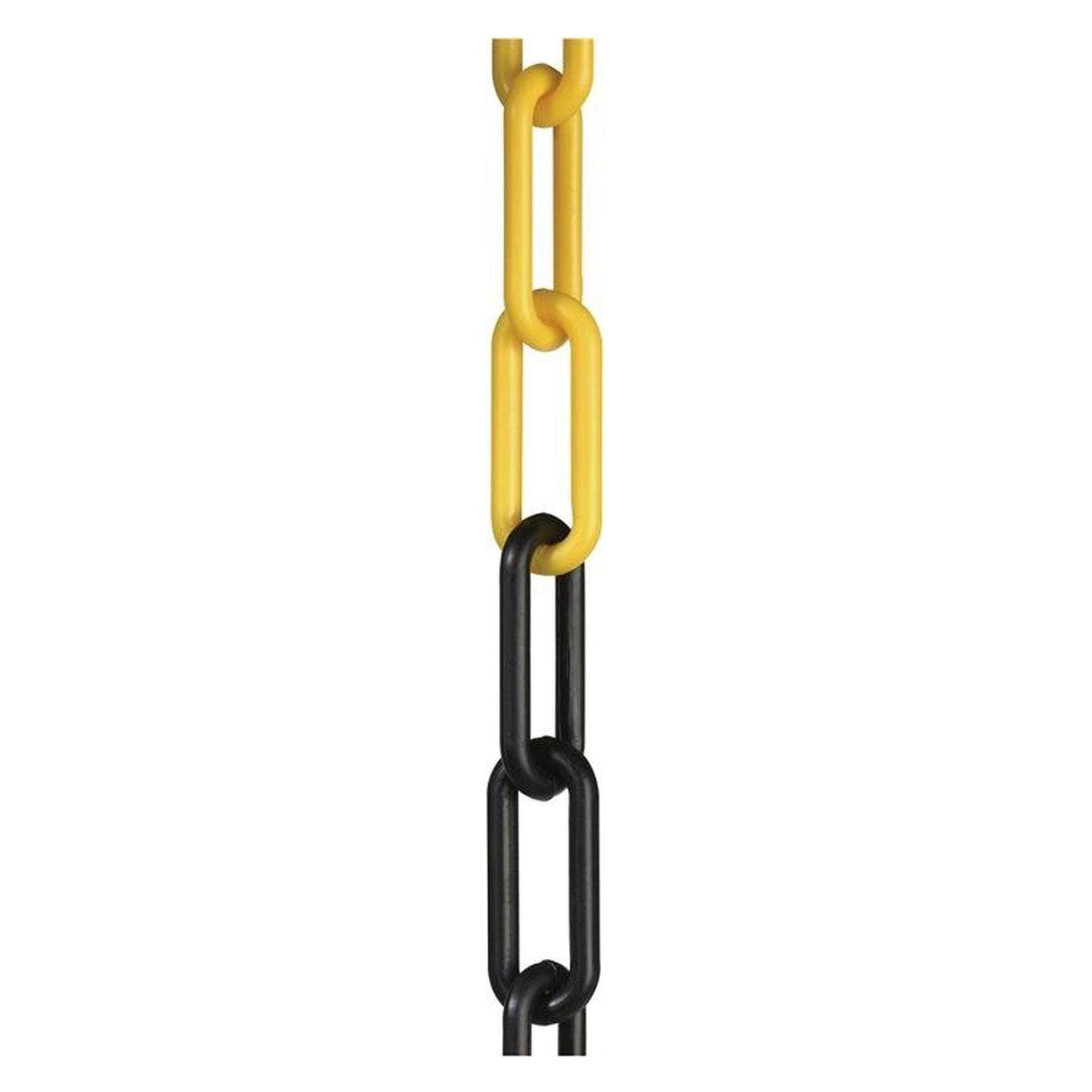 HP Autozubehör Absperrkette Kunststoff gelb/schwarz 6 mm Länge 25 m (25 m) (433132060)