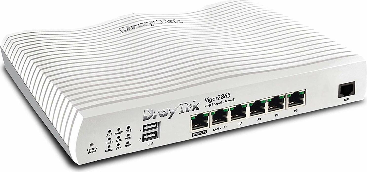 DrayTek Vigor 2865-B VDSL2 Super Vectoring ModemRouter