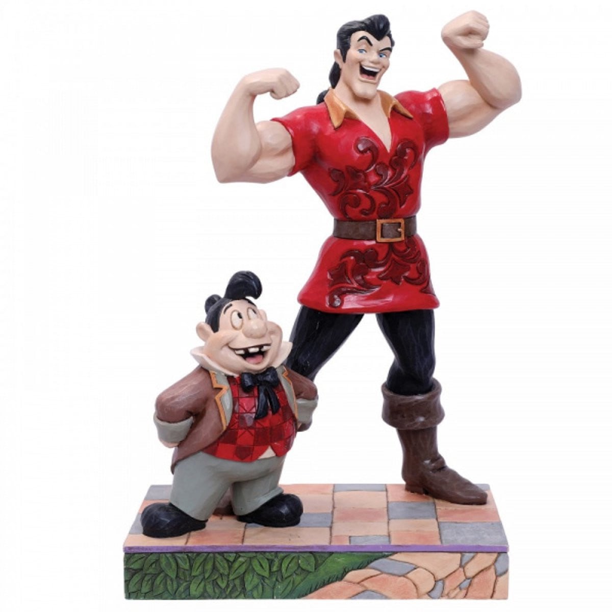 Disney Traditions by Jim Shore Gaston & Lefou beeldje, 22 cm