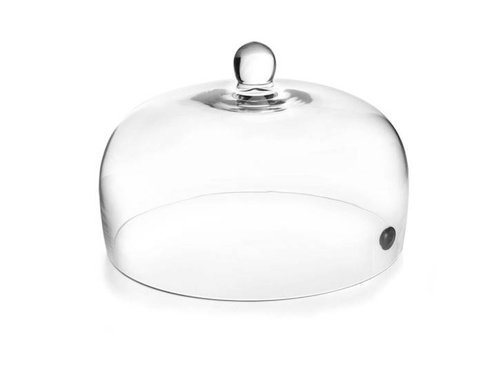 Lacor Räucherglocke D25cm H14cm passend zu RäuchergerätRäucherglocke D25cm H:14cm, passend zu Räuchergerät - Material: Glas - 1150