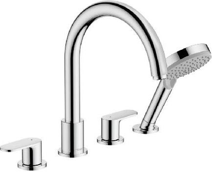 Hansgrohe Vernis Blend Badmengkraan, chroom