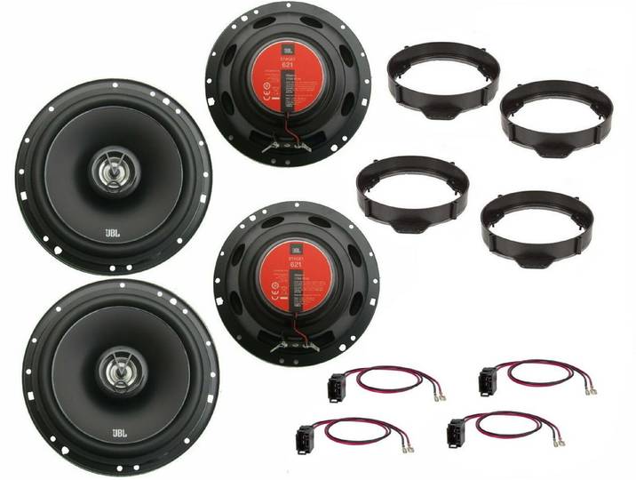 DSX JBL für Mercedes B Klasse W246 Bj 11-18 Lautsprecher Set Tür vorne + H Auto-Lautsprecher (70 W)