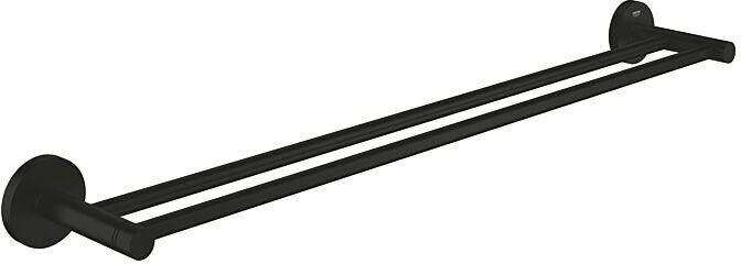 Grohe Start Doppel-Handtuchhalter 412032430 , 654 mm, mattschwarz