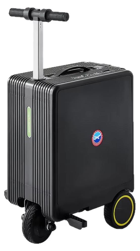 Reisekoffer - Kabinenkoffer auf Rollen - 50,8 cm - Polyurethan- Spinner-Rollen - TSA-Schloss - Teleskopgriff - Schwarz