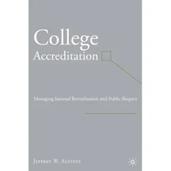 College Accreditation, Fachbücher von J. Alstete