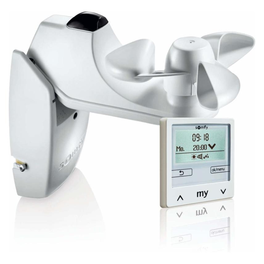 somfy 1818317 Soliris Smoove Uno Pure White Kit m.W/S-Sensor o.Rahmen (1818317)