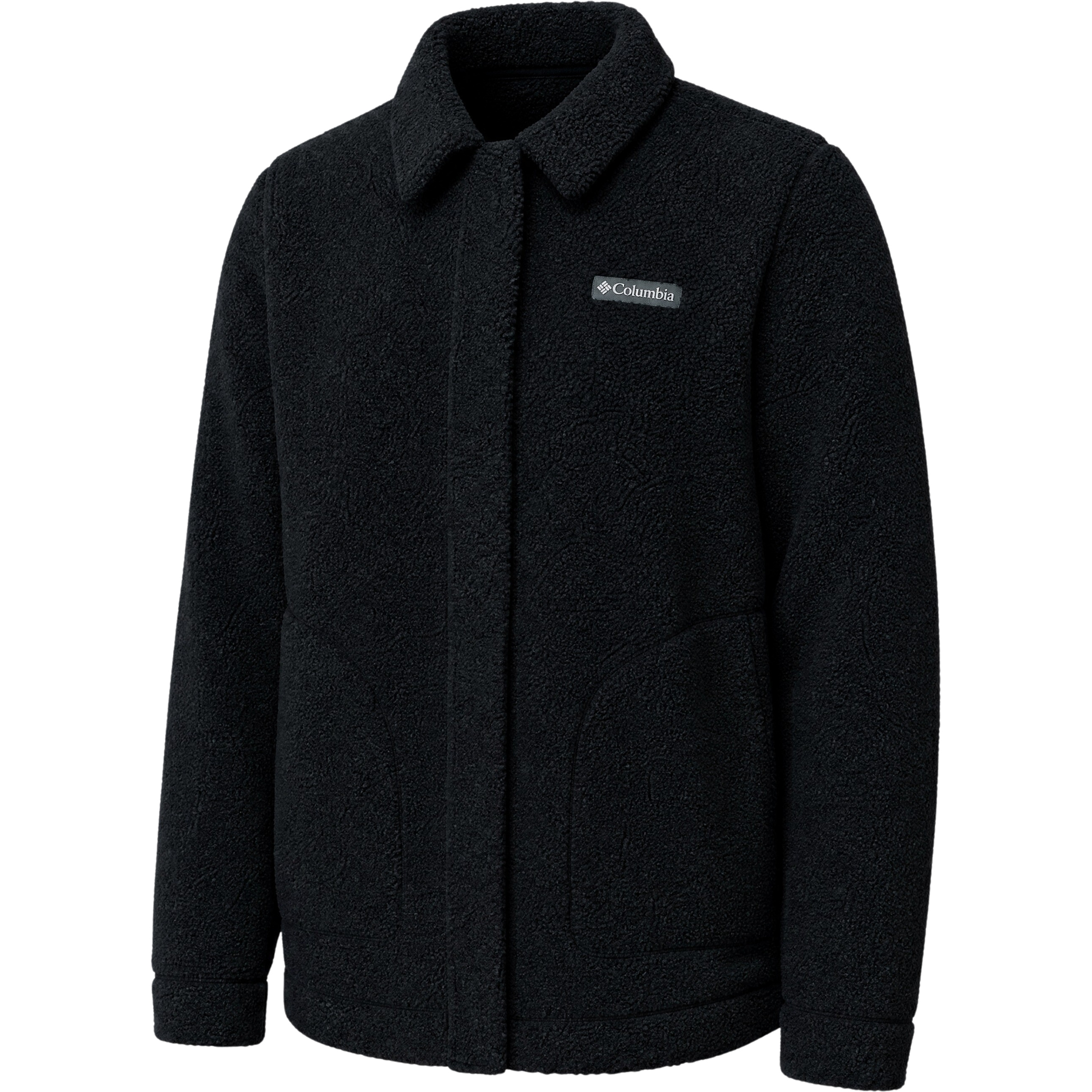 Columbia Panorama Shirt Damen Fleecejacke schwarz Größe XS Lifestyle Hautfreundlich