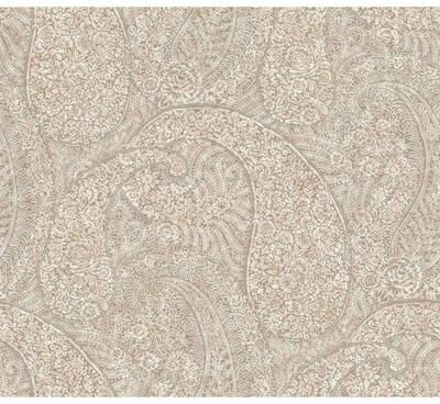 Antonina Vella Kashmir Dreams Paisley Pink Wallpaper