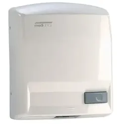 Händetrockner All Care Mediclinics Kunststoff weiß 1640 W mit Druckknopf, Trocknungszeit 45 Sekunden