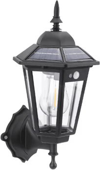 Inspire Picks Retro Tungsten Filament Solar Pathway Light Waterproof Outdoor Garden Landscape Lamp black a small