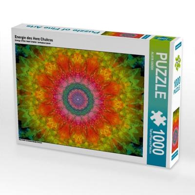 CALVENDO Puzzle Energie des Herzens | 1000 Teile Lege-Größe 64x48cm Foto-Puzzle für glückliche Stunden