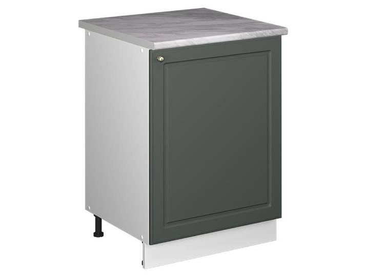 Meuble bas sous-évier Vicco Fame-Line Vert Or Campagne/Blanc 60cm\, Model 62202