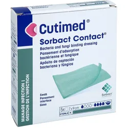 Cutimed Sorbact Komp 7x9 cm