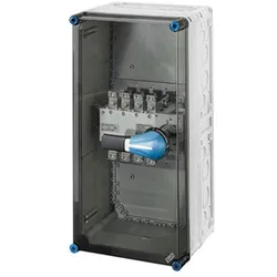 Hensel Mi-Lastumschaltergehäuse Mi 7481 160A 4polig+PE