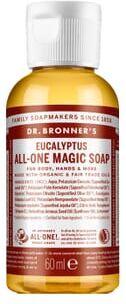 Dr Bronners SABONETE LÍQUIDO 18-IN-1 EUCALIPTO PURO 60ml